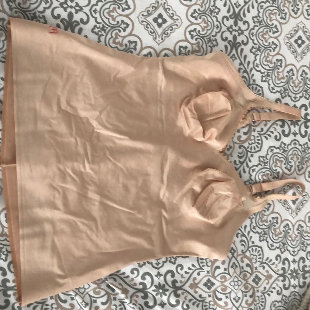 Ruby Ribbon tank Beige size 38
